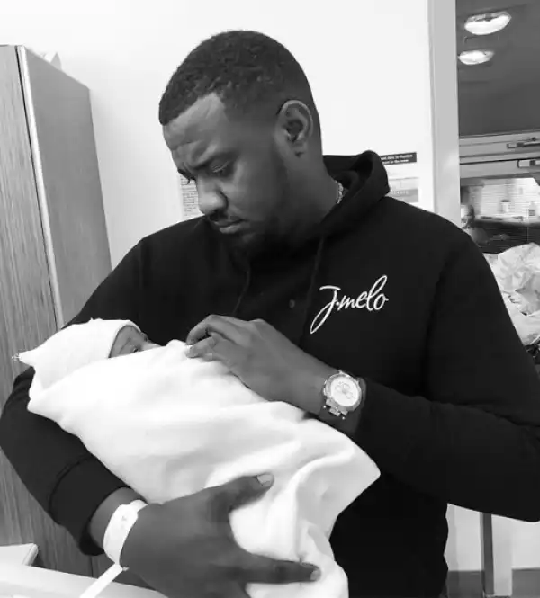 Ghanaian A-List Actor, John Dumelo Welcomes Son (Photo)